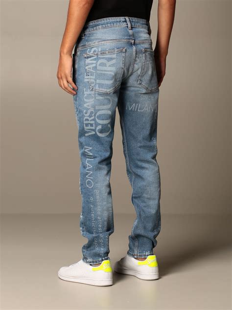 versace uomo jeans couture|versace men denim jeans.